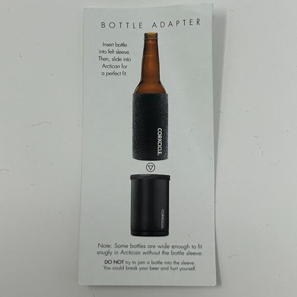 Lot of 2 Caddyshack Corkcicle Arctican Can Bottle Cooler Black Travis Mathew - Picture 9 of 16